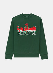 ROSE PALESTINE CREWNECK