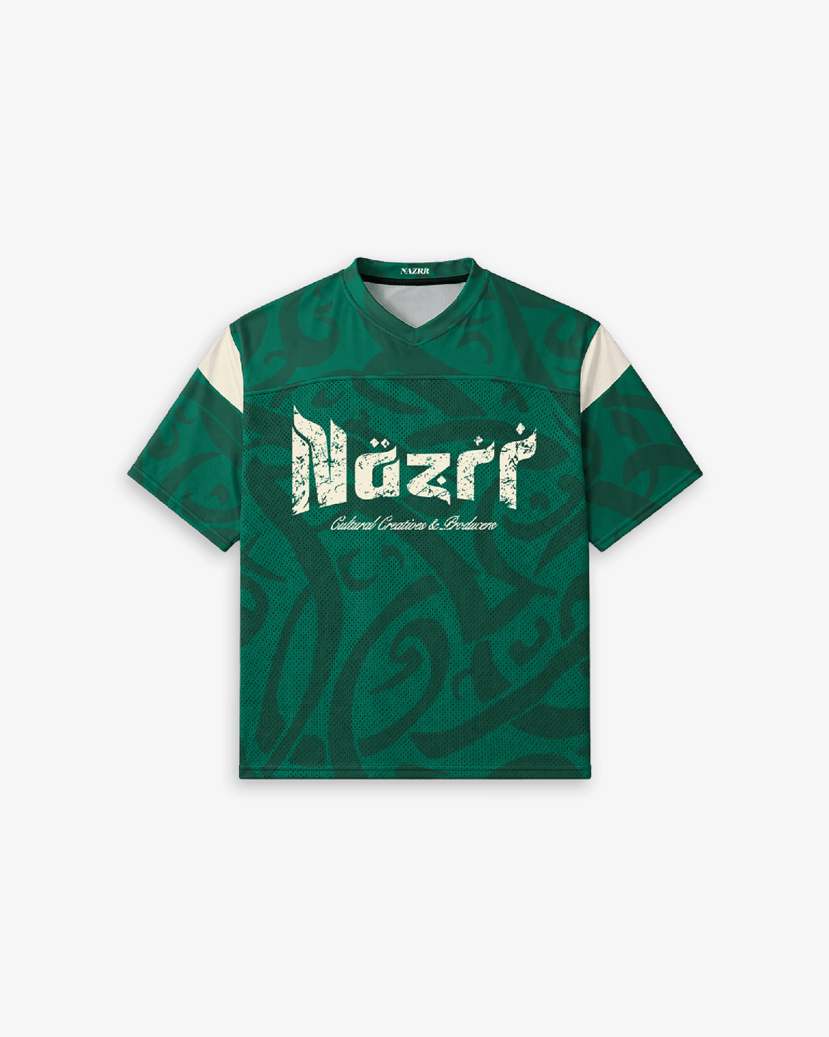 CROPPED VARSITY JERSEY