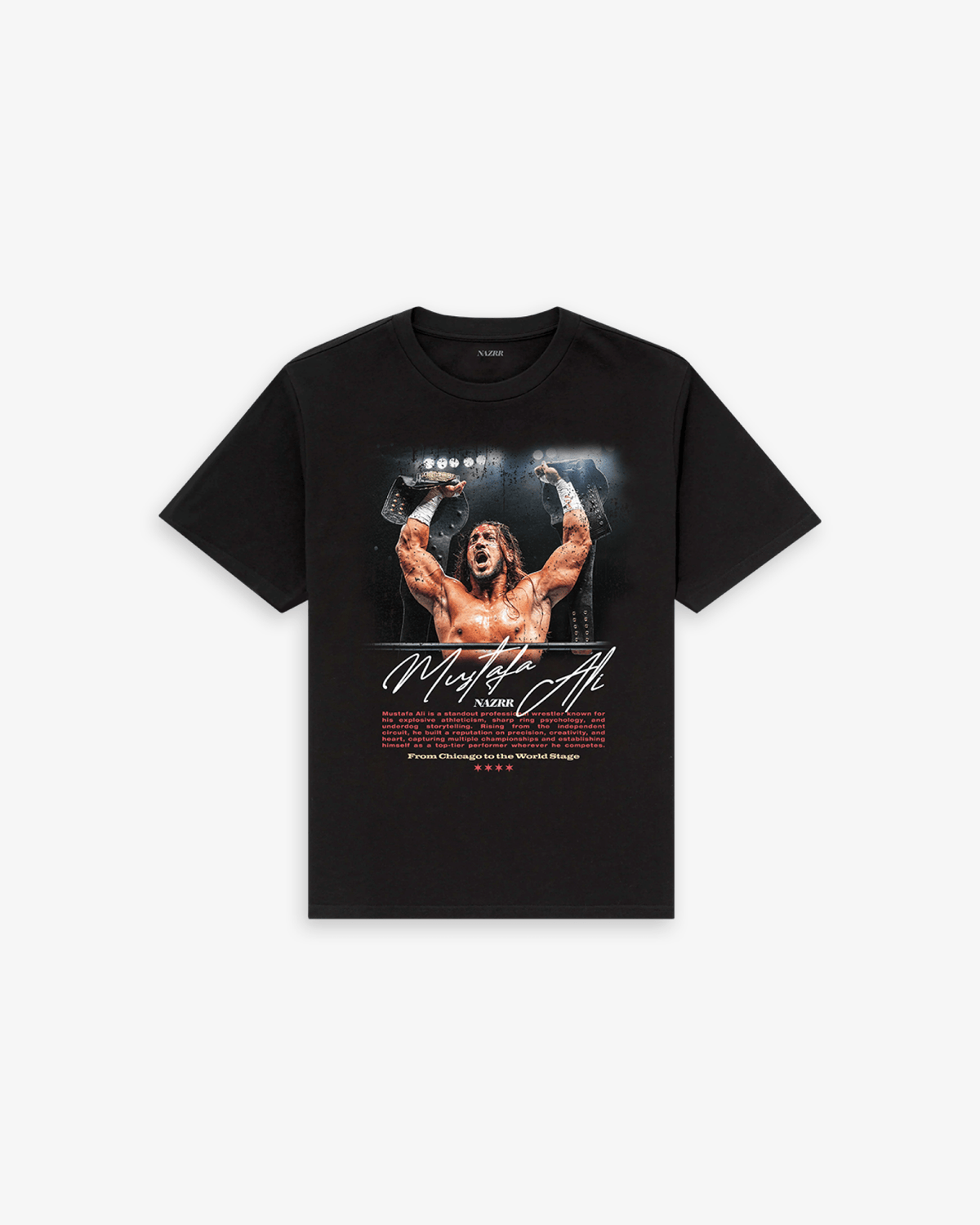 MUSTAFA ALI WRESTLER TEE