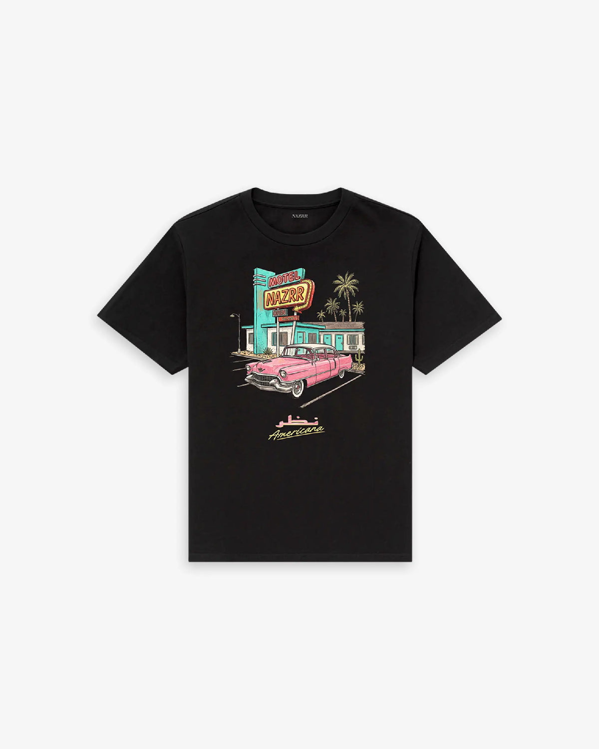 PINK CADDY HEAVYWEIGHT TEE
