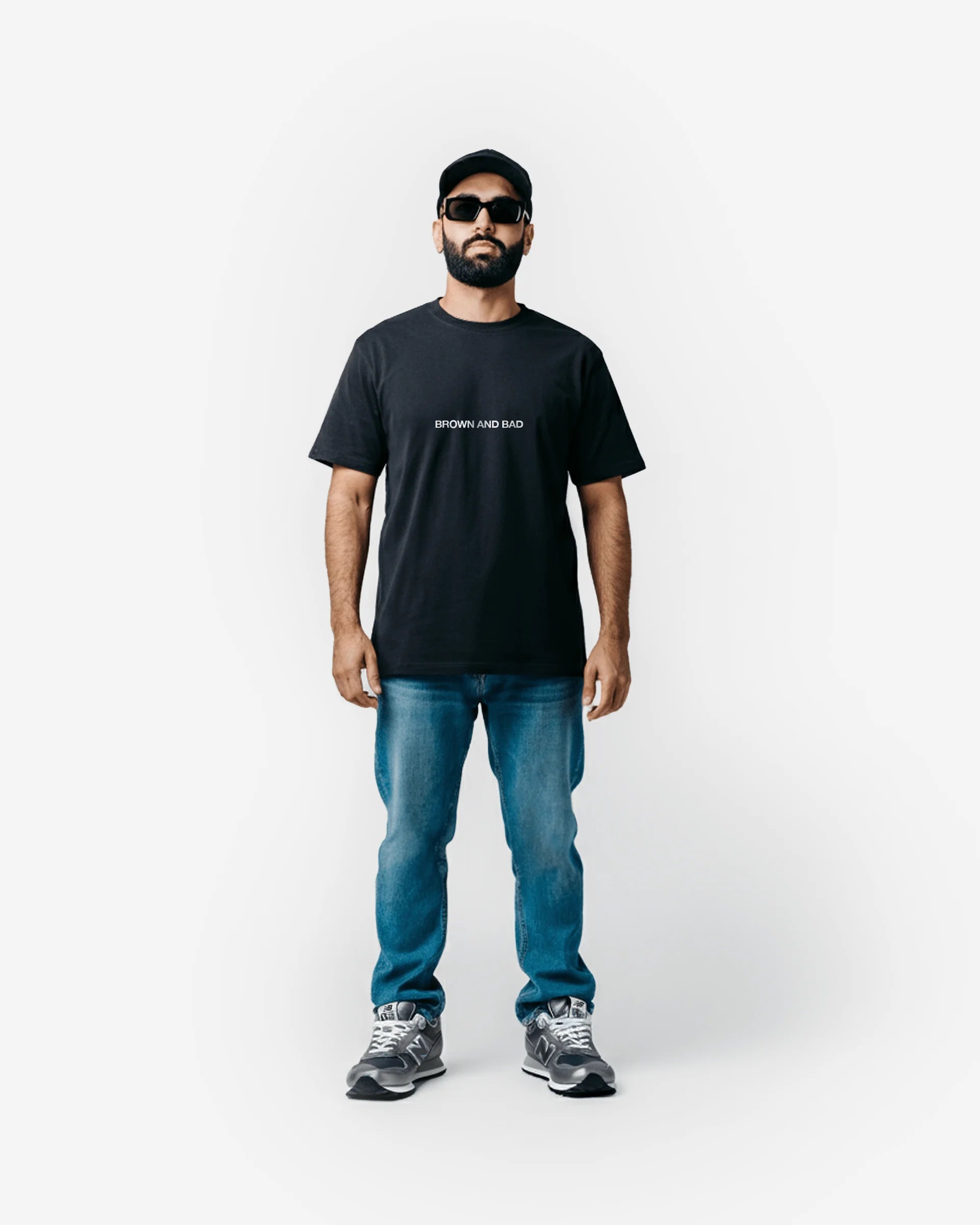 BROWN AND BAD TEE